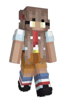 justafoxpotato Minecraft avatar full body