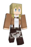 justic Minecraft avatar full body