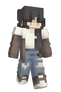justinevu Minecraft avatar full body