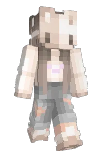 k0w3 Minecraft avatar full body