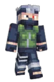kKakashi Minecraft avatar full body