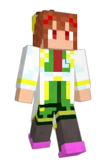 k_chitose Minecraft avatar full body