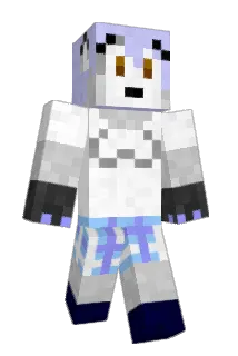 kacifox Minecraft avatar full body