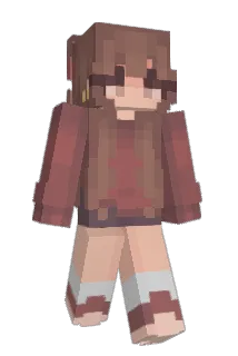 kaedea Minecraft avatar full body