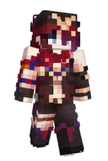 kaedeplushie Minecraft avatar full body