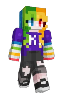 kahootchan Minecraft avatar full body