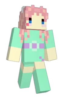 kaitomia Minecraft avatar full body