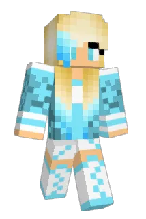 kaja12blue Minecraft avatar full body