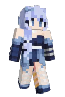 kaki_chan Minecraft avatar full body