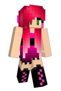 kaminade Minecraft avatar full body