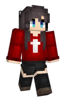 kamonoha Minecraft avatar full body