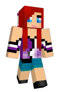 kanagirl Minecraft avatar full body