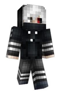 kanekei Minecraft avatar full body