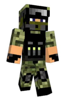 karusa Minecraft avatar full body