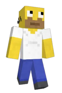 kasperrompe Minecraft avatar full body