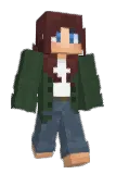 kateabear Minecraft avatar full body