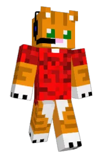 kattzilla Minecraft avatar full body