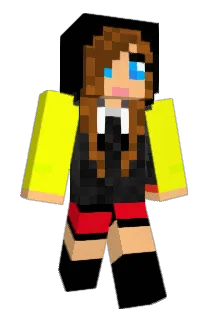 katyafluffy Minecraft avatar full body