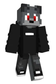 kazziewolf Minecraft avatar full body