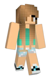 kdawnpk Minecraft avatar full body