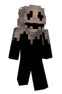 keepholding Minecraft avatar full body