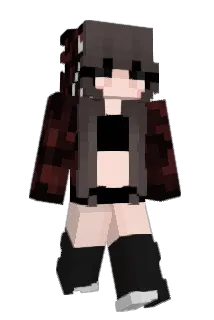 ketaminae Minecraft avatar full body