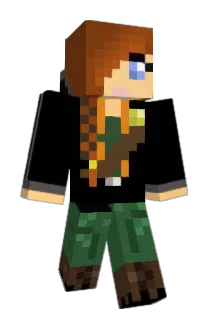kewl Minecraft avatar full body
