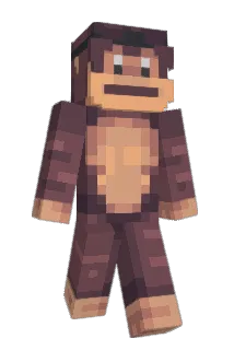 keyeed Minecraft avatar full body
