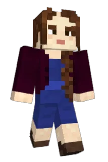 keyholes Minecraft avatar full body