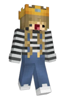 kfcMitarbeiterin Minecraft avatar full body