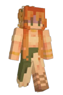 khuckled Minecraft avatar full body