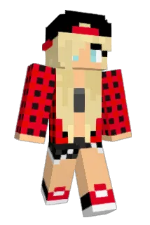 kianadavis Minecraft avatar full body