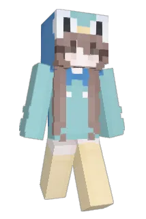 kiarawr Minecraft avatar full body