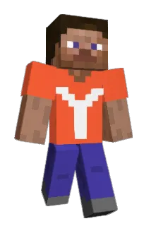 kickback Minecraft avatar full body