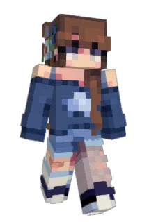 kid_chrono Minecraft avatar full body