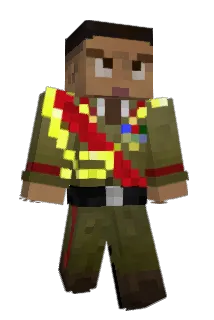 kiebind Minecraft avatar full body