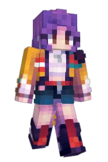 kimaki Minecraft avatar full body