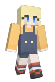 kimsom Minecraft avatar full body