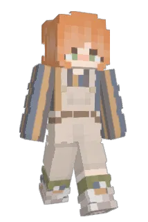 kindagae Minecraft avatar full body