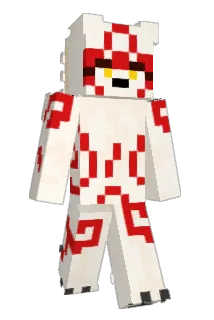 kindwed Minecraft avatar full body