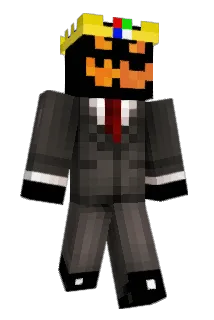 kingofcubers Minecraft avatar full body