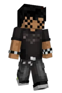 kingofsenpai Minecraft avatar full body