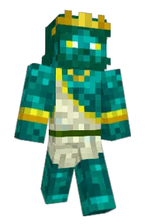 kingships Minecraft avatar full body