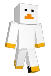 kipjongen Minecraft avatar full body