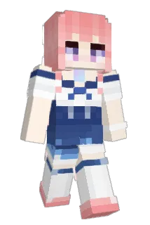 kirispica Minecraft avatar full body