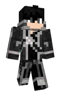 kirito_natsu Minecraft avatar full body