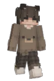 kisakii_ Minecraft avatar full body