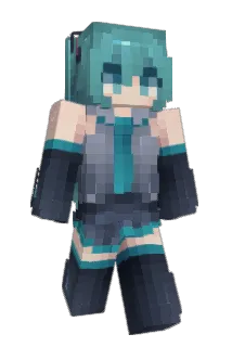 kishikyun Minecraft avatar full body