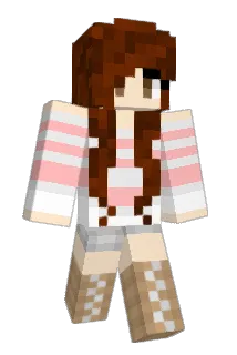 kitenpal Minecraft avatar full body