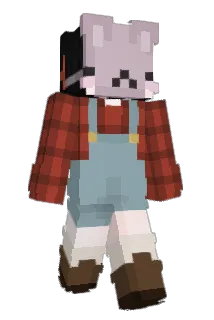 kitiomi Minecraft avatar full body